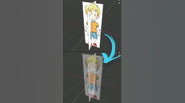 Blender reference image plane transparency and opacity #blender #tutorial #cgian