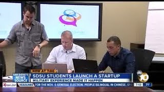 SDSU students draw on military experience to launch startup company