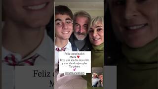 Ana Maria Aldon Con Su Hijo Jose Mar En Su 48 Pleaños