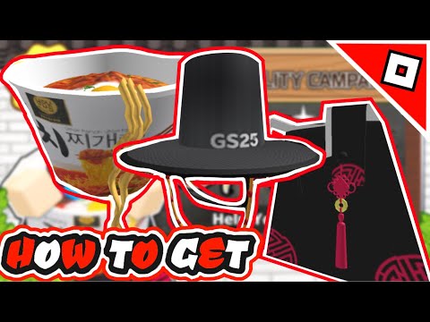 Three FREE Items in Work Together! GS25 on Roblox
