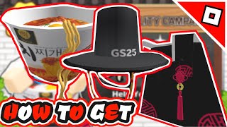 Three FREE Items in Work Together! GS25 on Roblox