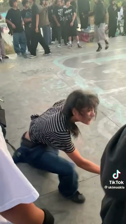 Girl gets destroyed in mosh pit