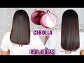 RETO#3 CEBOLLA PARA HACER CRECER EL CABELLO Y DETENER LA CAIDA  EN  8 DIAS 🧅