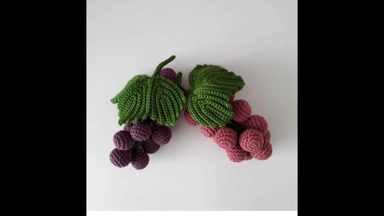 AMİGURUMİ Üzüm salkımı yapımı