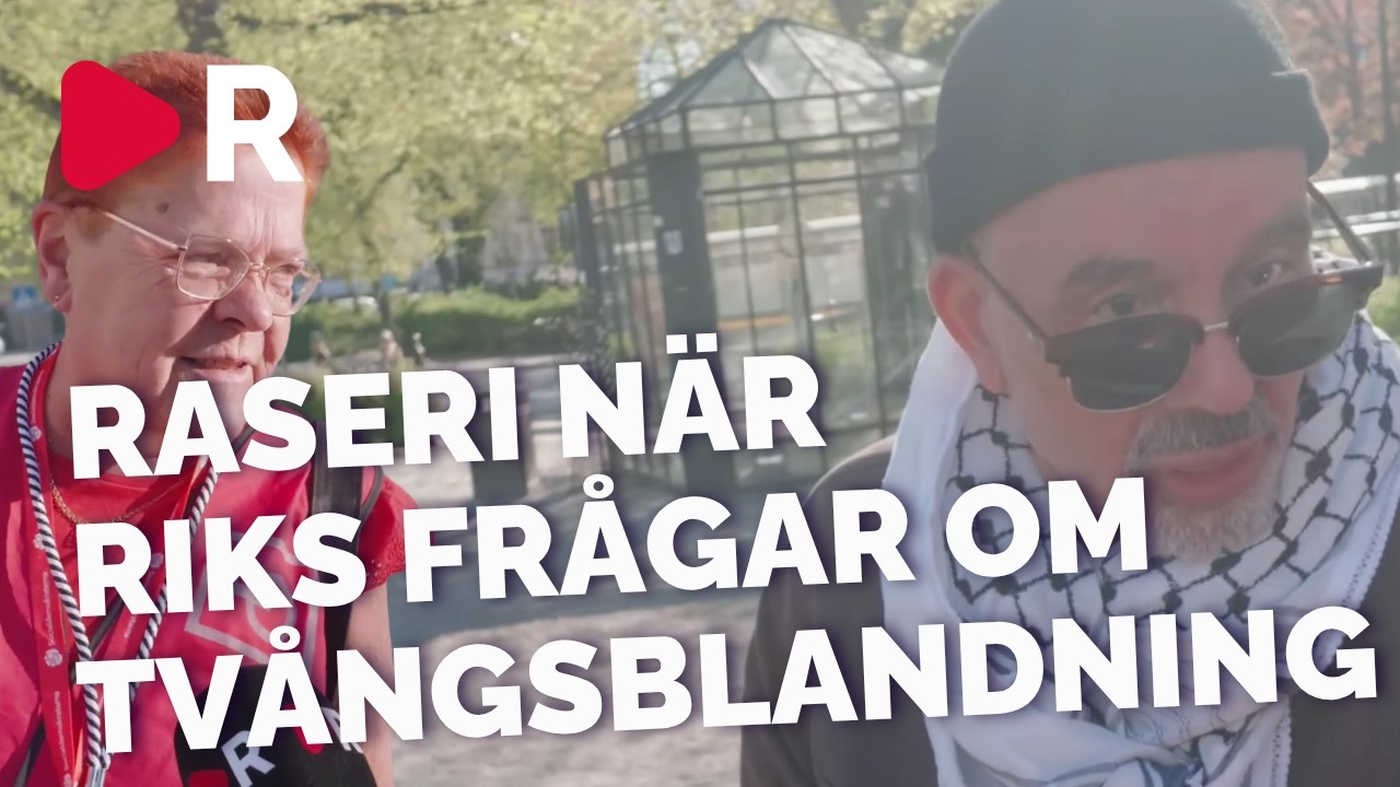 Se videon: Ilskan när Riks frågar Socialdemokrater om tvångsblandning