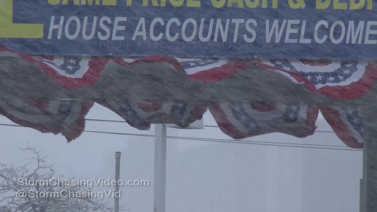 Hempstead, NY Nassau County Heavy Snows - 3/10/2017
