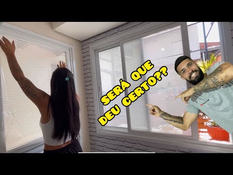 Desafiei ela a aplicar película sozinha 🥵 será que deu certo? 🤔