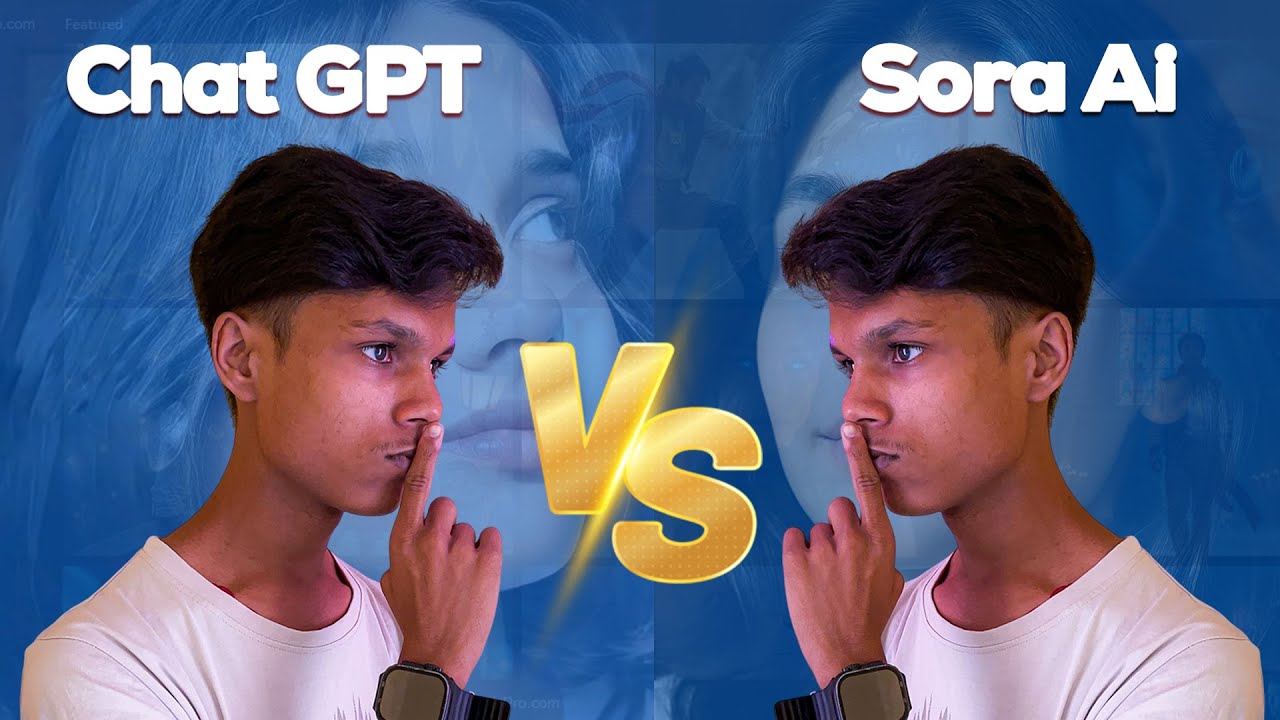 Sora V/S ChatGPT – The Creative Face Generating 🤯 (Challenge Accepted!)