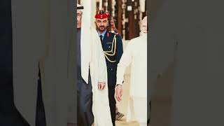 Dubai Sheikh ke sath Modi photo