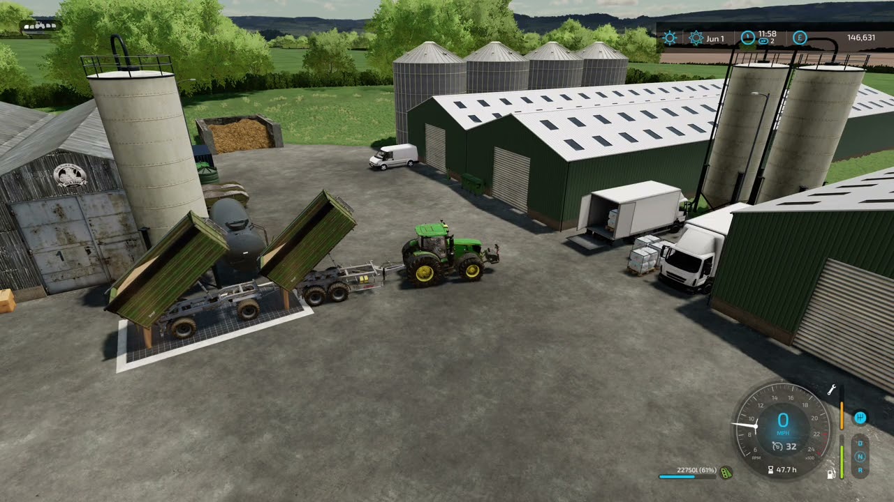 Selling Soyabean - Back in Time Calmsden Farm FS22 Episode 27