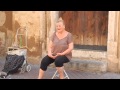 Opera lady of Palma, Majorca - street performer - another clip