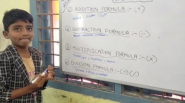 MATHEMATICS BASIC FOMULAS OF FOUR BASIC ARITHMETIC OPERATIONS - Easy to learn - MTC