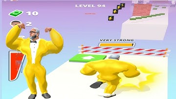 Muscle Rush ~All Levels Gameplay , Android iOS (Level 22+27)