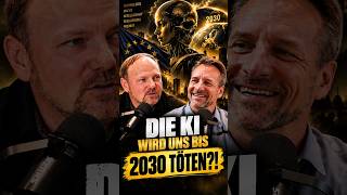KI könnte die Menschheit bis 2030 töten 😨  #technologie #podcast #artificialintelligence