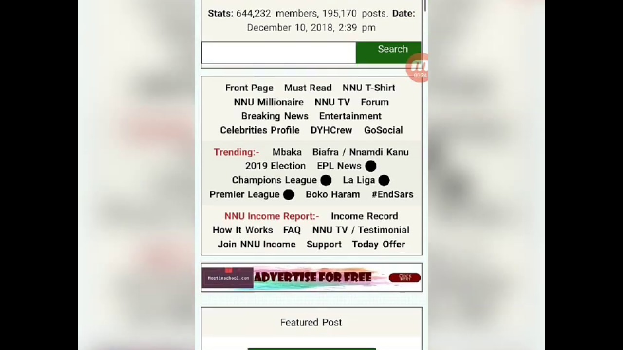 Nnu: Easy way to view on nnu post