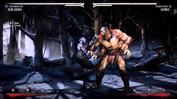 MKX Cryomancer sub-zero Reset Kombo