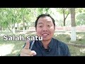 INDONESIAN LANGUAGE : What does SALAH SATU mean ?