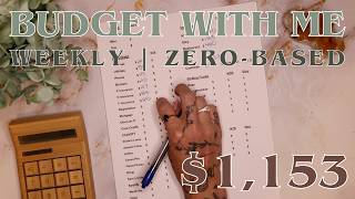 How I Budget My Paychecks | $1,153 BWM + Happy Mail & New Listings | 27 Year Old Budgets