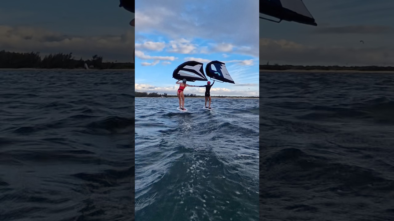 Time to dance #wingfoil #foiling #maui #shorts