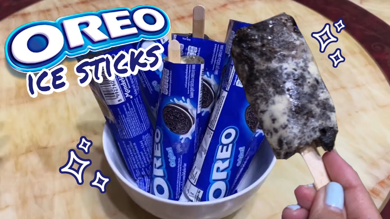 OREO ICE STICKS! (QUICK AND EASY) 🍦😋 | Nicky Merilo