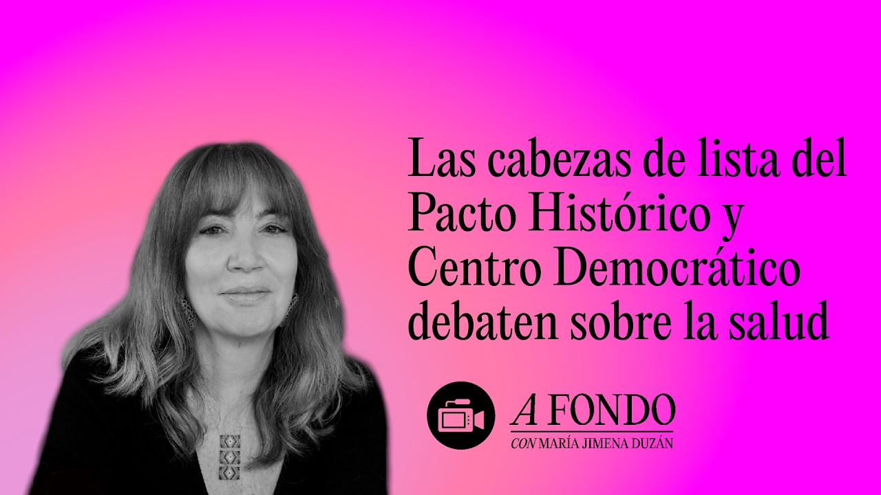 Las cabezas de lista del Pacto Histórico y Centro Democrático debaten sobre la salud