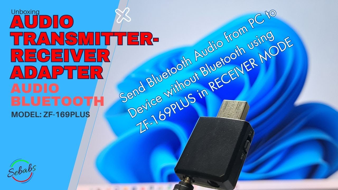 RECEIVER MODE - Receive Audio from a Bluetooth to a Non bluetooth