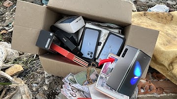 Go to Landfill 🤩Found a lots of Broken Phones and More || Restoring Abandoned Destroyed Phone