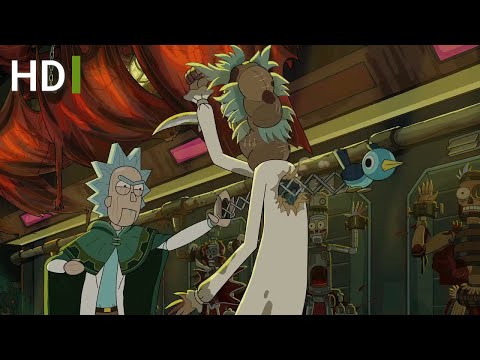 Wood Rick - Rick and Morty  Season 5 (Rick and Morty Clips)