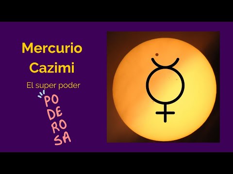 Video: ¿Cuándo es mercurio cazimi?