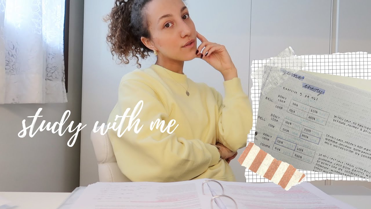 Study With Me (Vlog) - TRE ESAMI in una SETTIMANA, ESAME CANCELLATO!