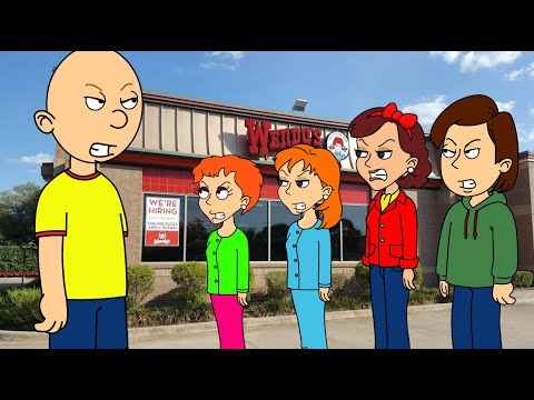 Caillou Misbehaves At Wendy's/Grounded