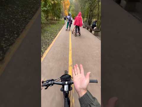 ЖЕСТЬ 😬 ЧТО ЭТО НА ВЕЛОДОРОЖКЕ?! #shorts