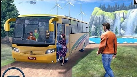 Modern Bus Simulator New Parking Games - Bus Games! Bus wala game! Parking wala game! Indian Bus #7