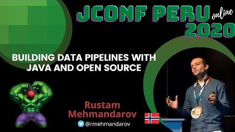 BUILDING DATA PIPELINES WITH JAVA AND OPEN SOURCE