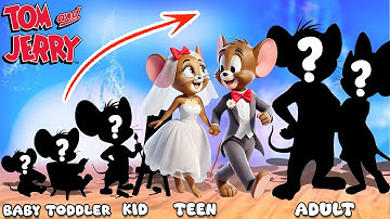Tom and Jerry Growing up Complation | Cartoon Wow