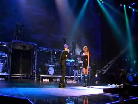 Justin Bieber feat. Miley Cyrus - OVERBOARD Live from MSG [from NSN Movie] [fanmade]