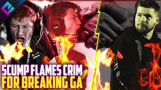 Scump ROASTS Crimsix Caught Breaking CoD GA