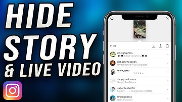 Instagram - How to Hide your Story and Live Videos from Specific People