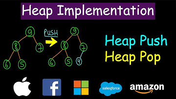 Heap Implementation | Push | Pop | CODE