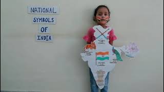National symbols of India. (fancy dress act)