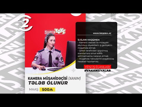 28.01.2024 tarixinə həftənin TOP6 iş elanları və yeni #vakansiyalar, @iseqebul