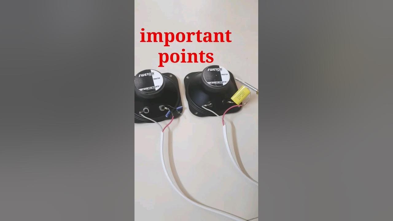 important point of tweeter capacitor #sweton #tweeter #tweetercapacitor #sony #shorts #shortsfeed important point of tweeter capacitor #sweton #tweeter #tweetercapacitor #sony #shorts #shortsfeed