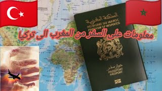 ها كيفاش تجمع الوثائق المطلوبه بخصوص سفر من المغرب الى تركيا ??