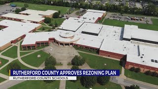Rutherford County approves rezoning plan