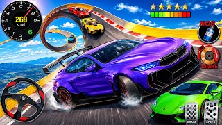 Super GT Car Stunt Superhero Driving - Impossible Car Mega Ramp Racing 3D  screenshot 5