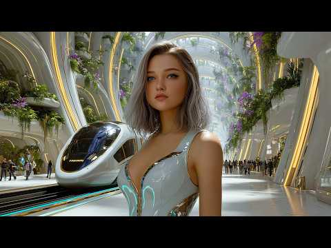 Life in 2090: A Journey Through the Most Beautiful Neon Cities (4K AI Art) thumbnail