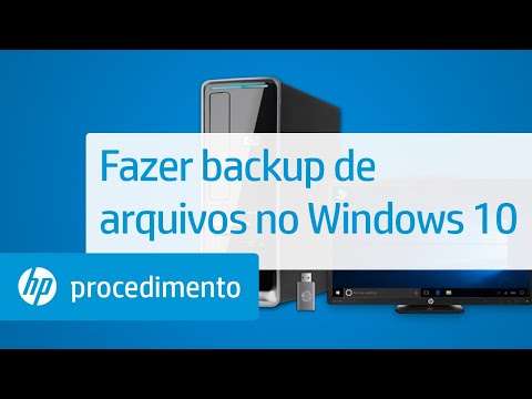 Fazer backup de arquivos no Windows 10