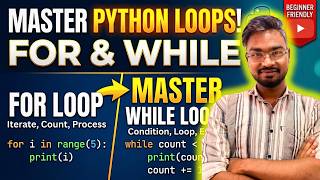 Python Loops for Beginners: Master For & While Loops Easily @AMANCODEHUB #coding #programming