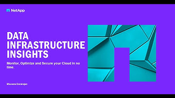 Data Infrastructure Insights - Monitor Optimize and Secure Cloud in no time