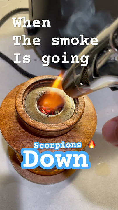 When the 🔥 smoke is going DOWN // Scorpions 🦂